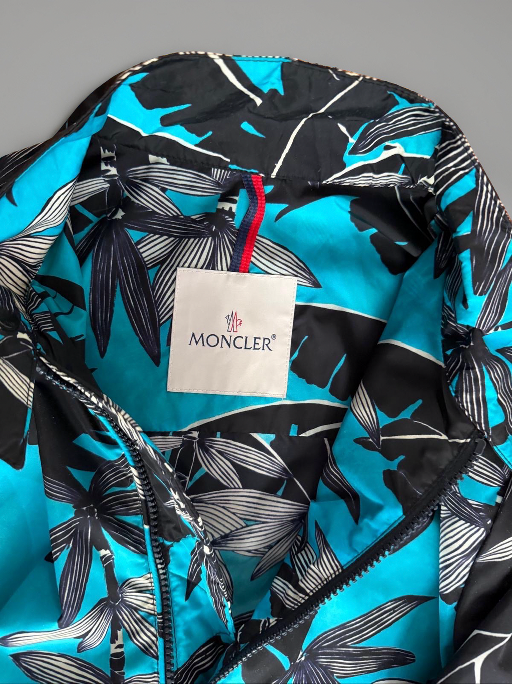 Moncler Tropical Tree windbreaker Jacket