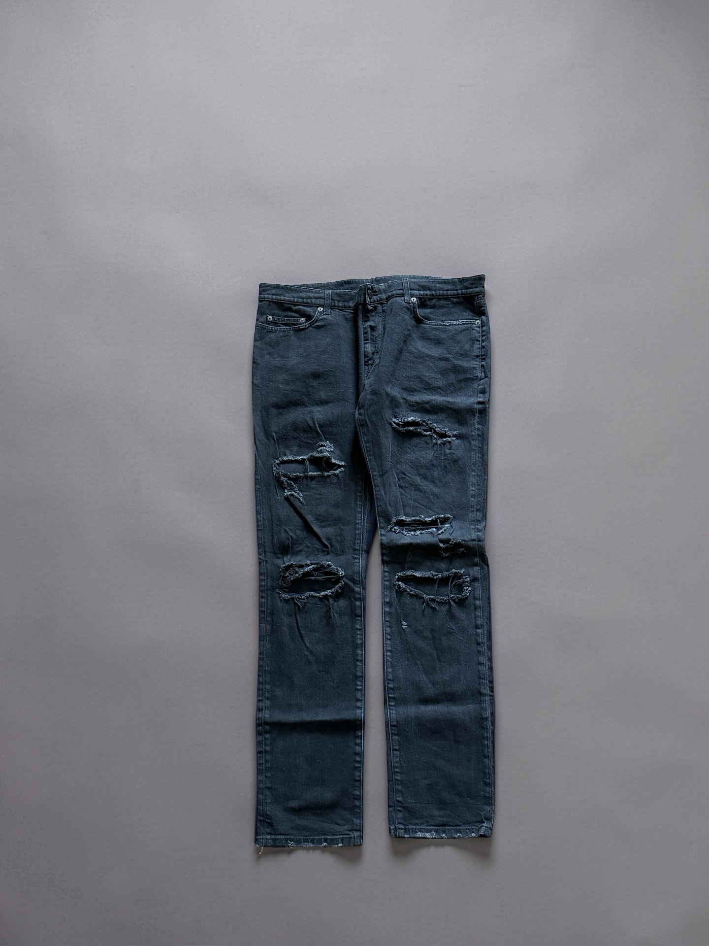 Saint Laurent 2016 Crash Jeans Hedi slimane