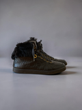 Gucci High Top Fur Sneaker