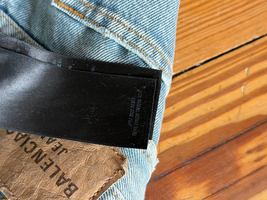 Balenciaga Slit straight jeans