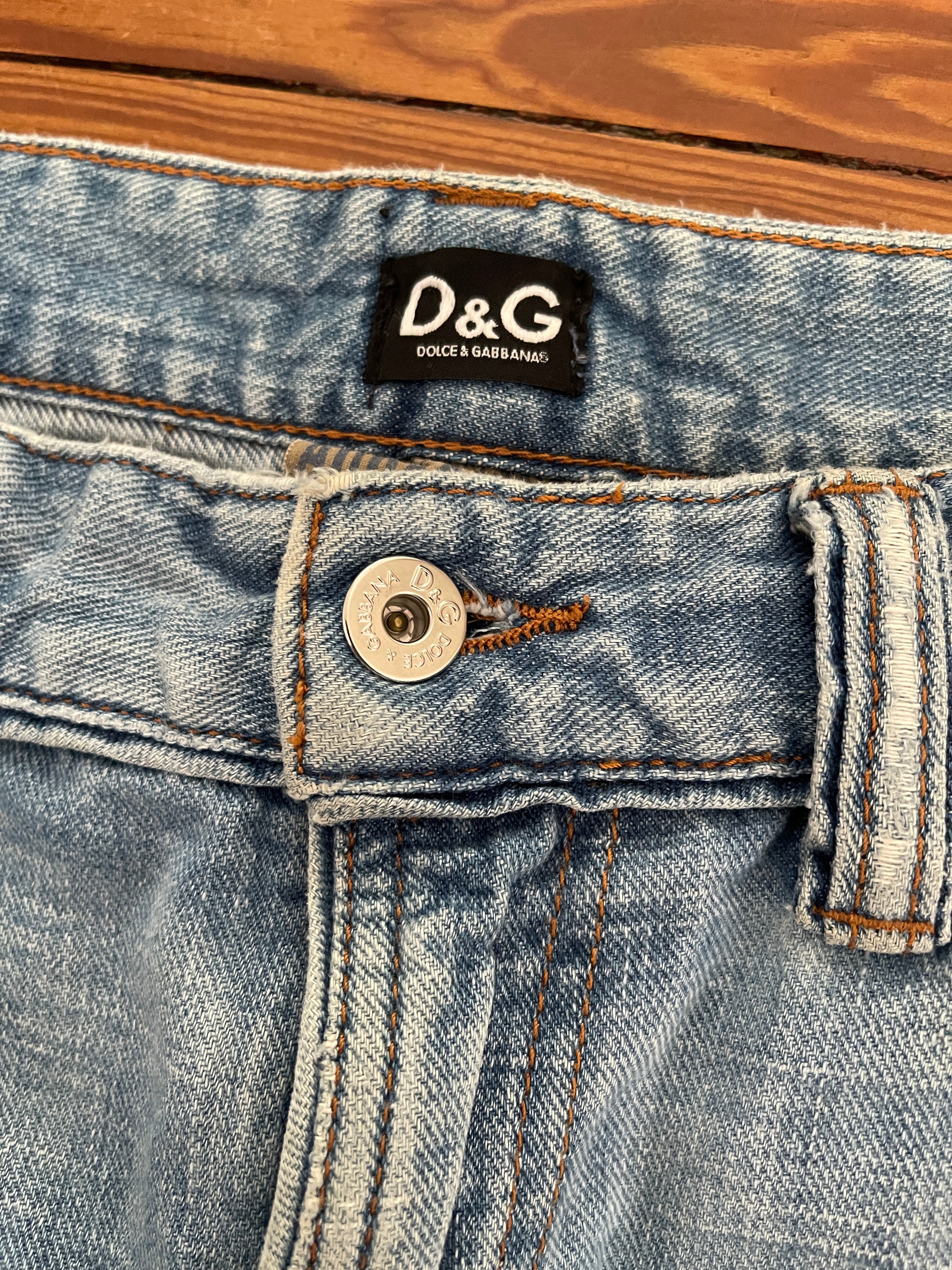 Dolge Gabbana distressed Jeans