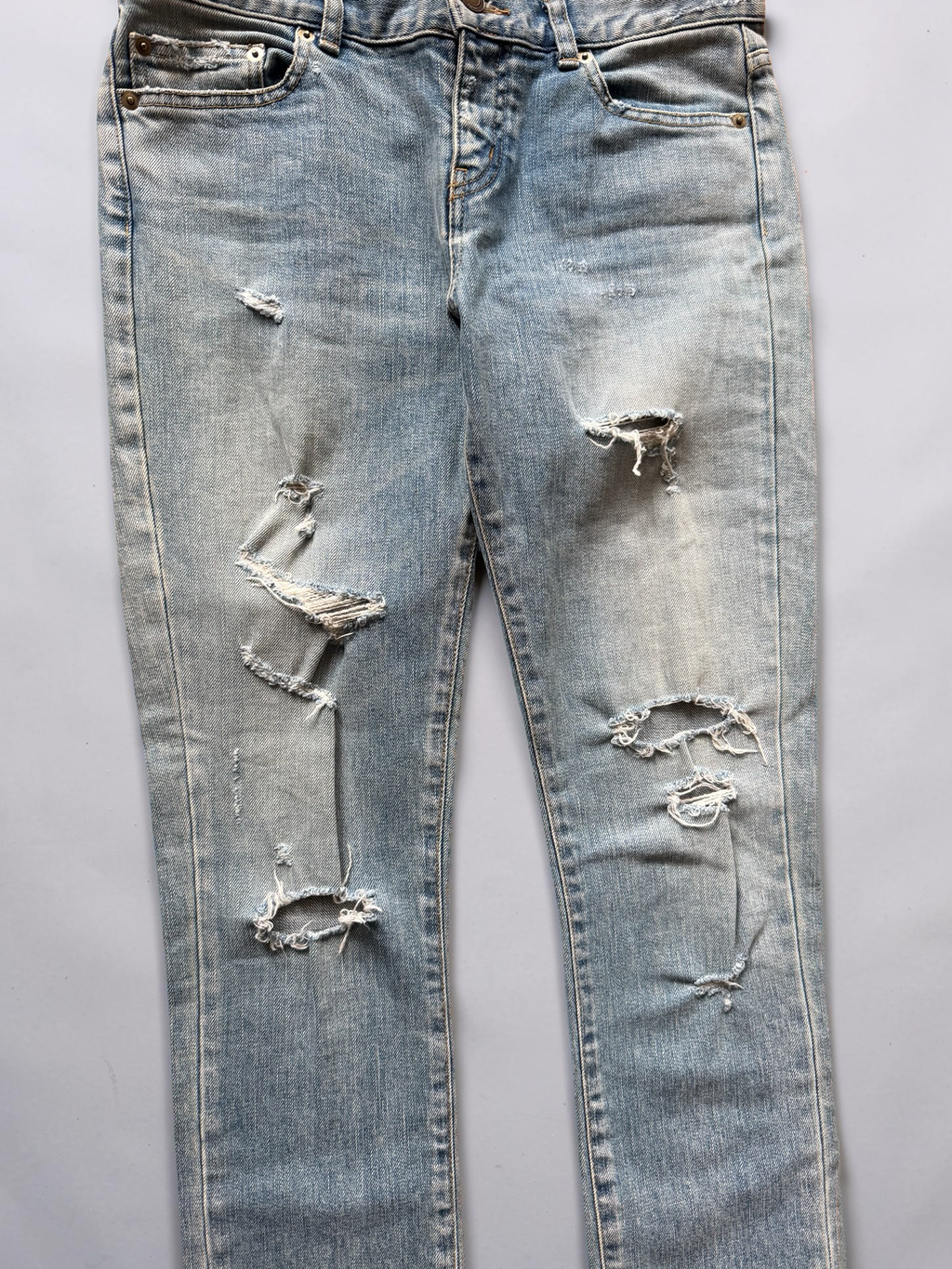 Saint Laurent 2016 Crash Jeans