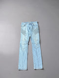 Balmain distressed biker Jeans