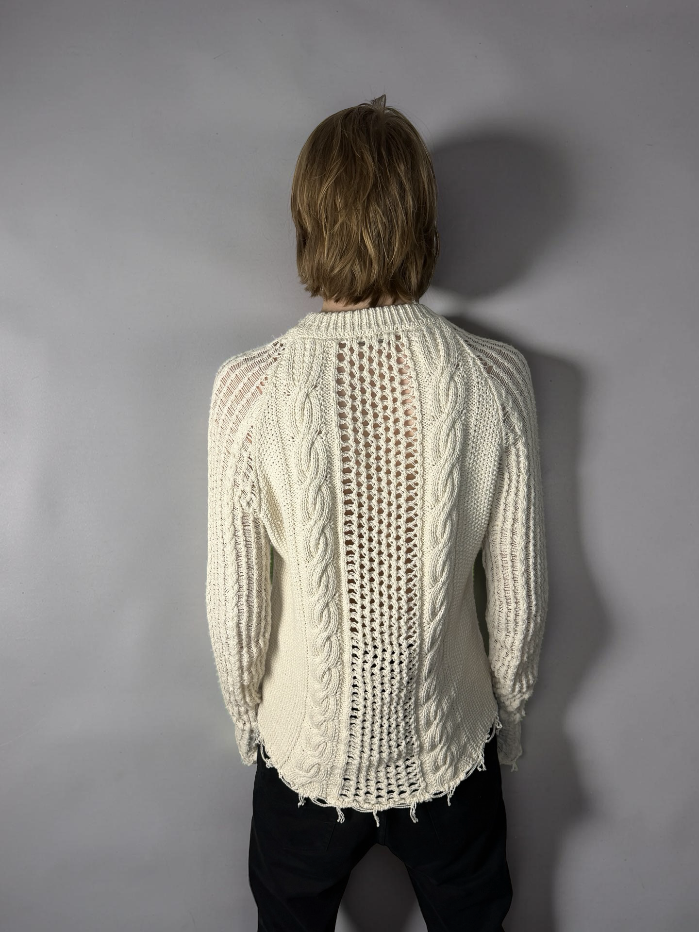 Balmain Cable knit sweater