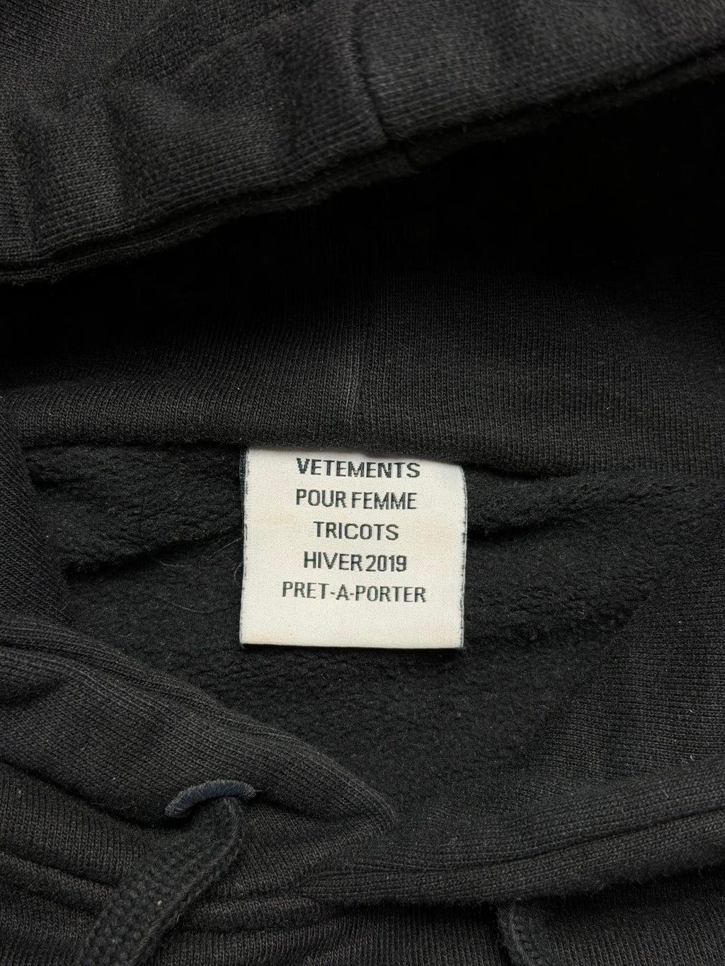 Vetements Demna Sunday Hoodie