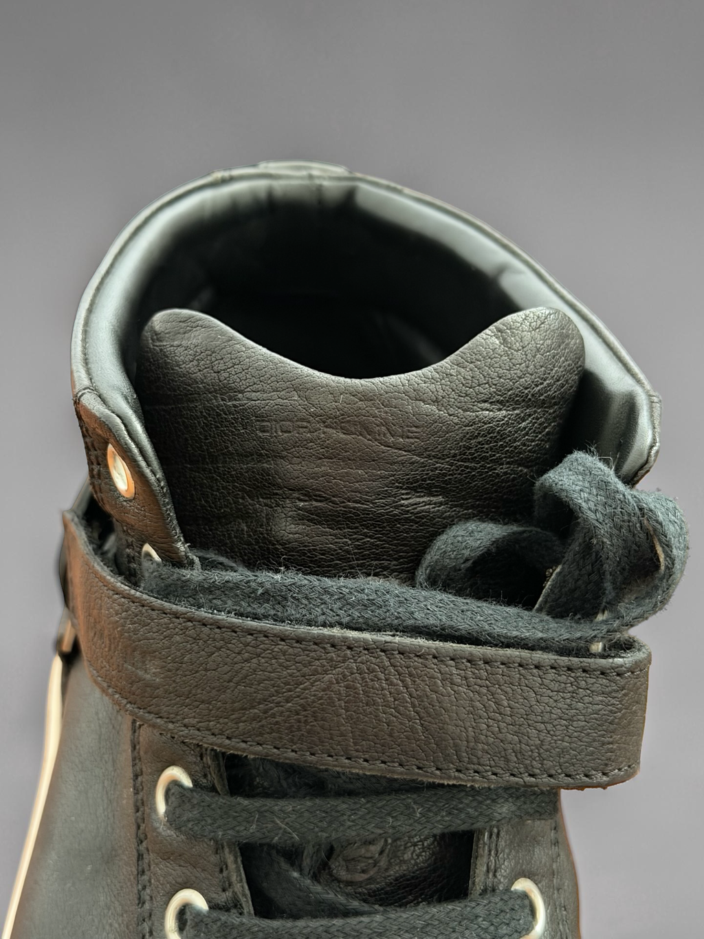 Dior AW10 Harness strap High-top shoes