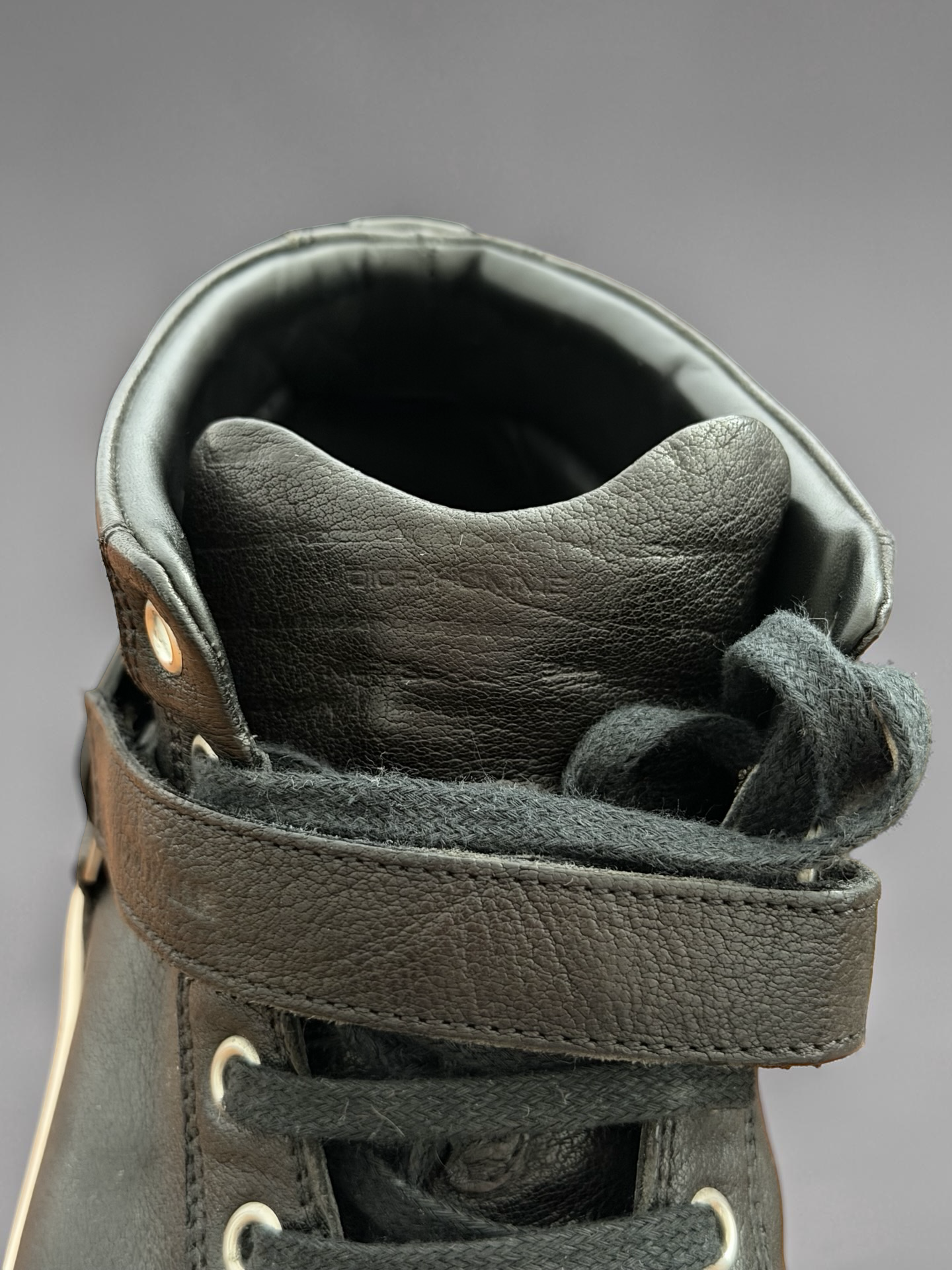 Dior AW10 Harness strap High-top shoes