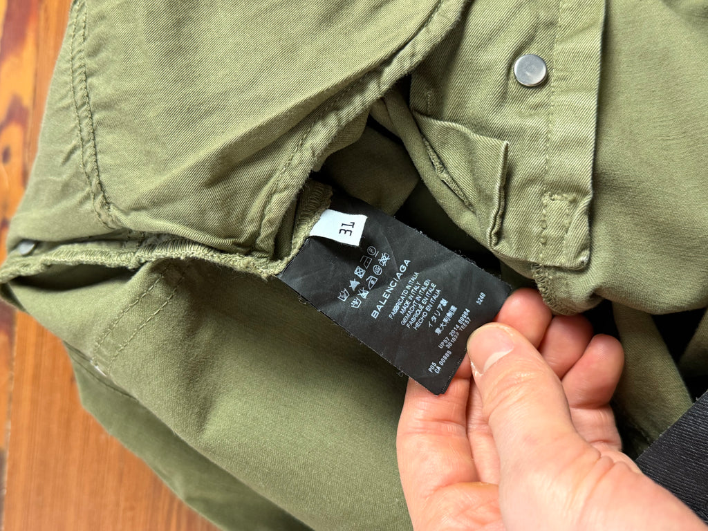 Balenciaga paint splatter pants