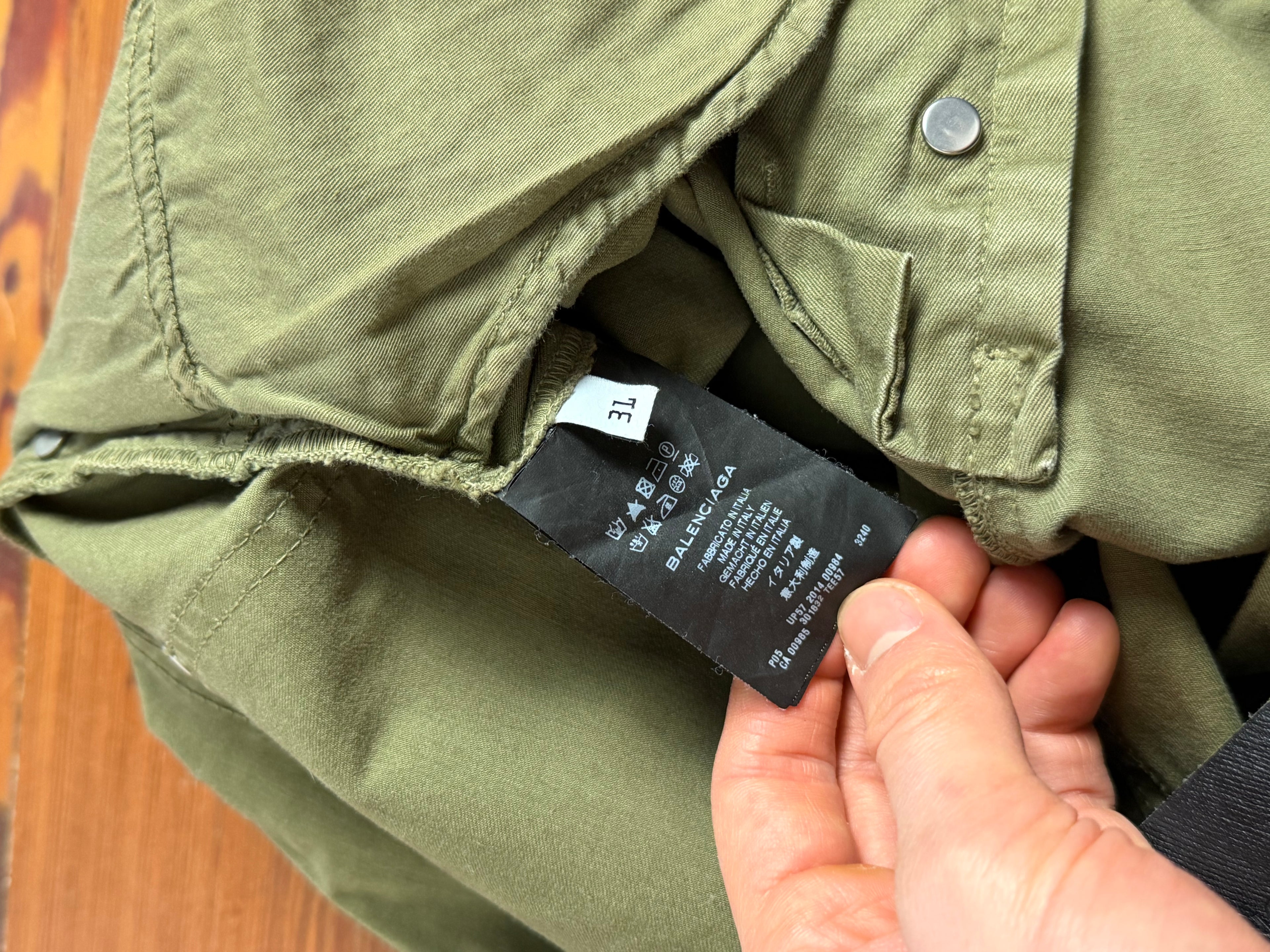Balenciaga paint splatter pants