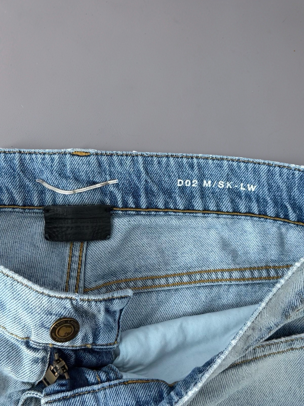 Saint Laurent 2017 Light Blue  Jeans