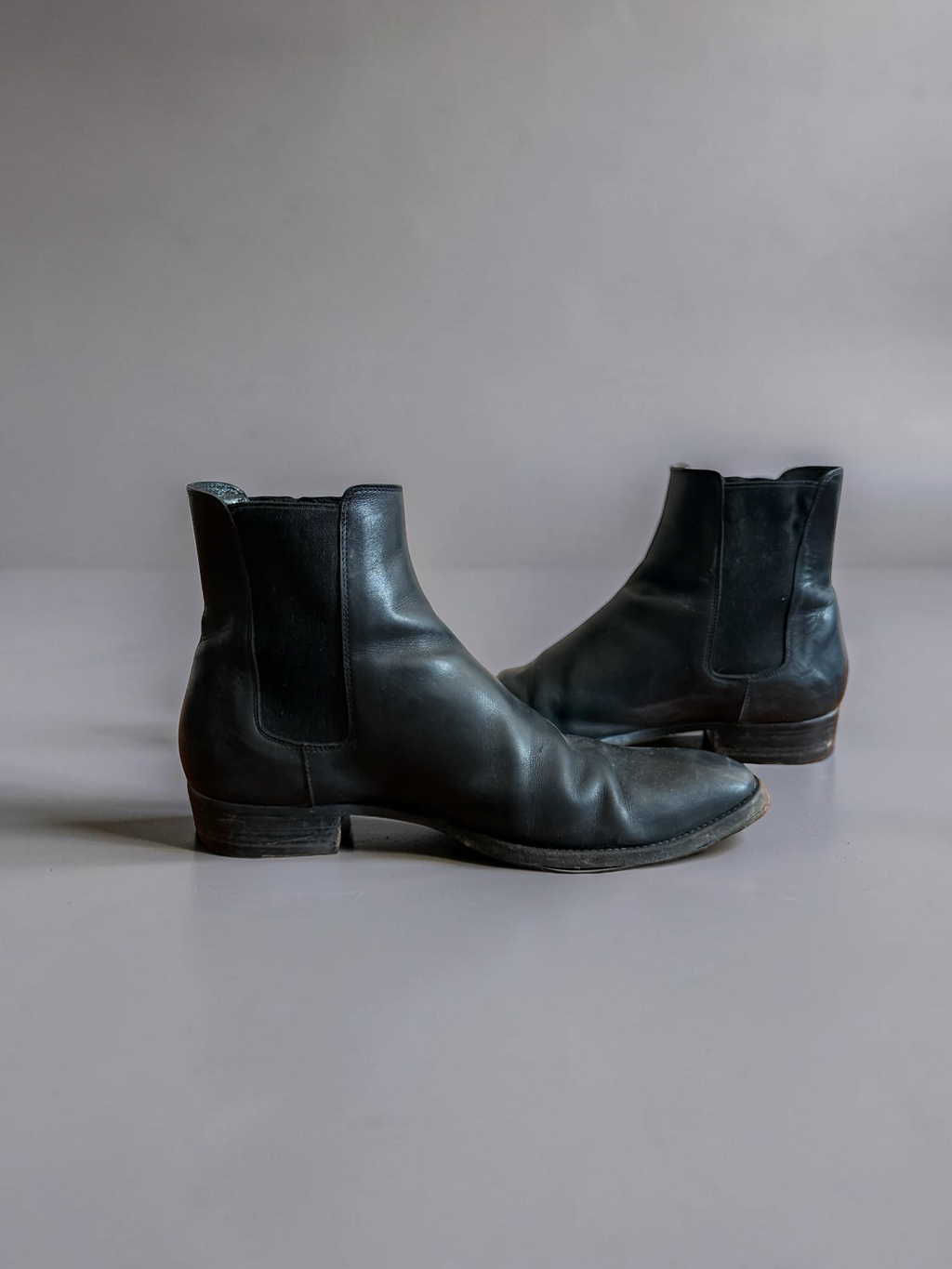 Saint Laurent Hedi Slimane pointed boots