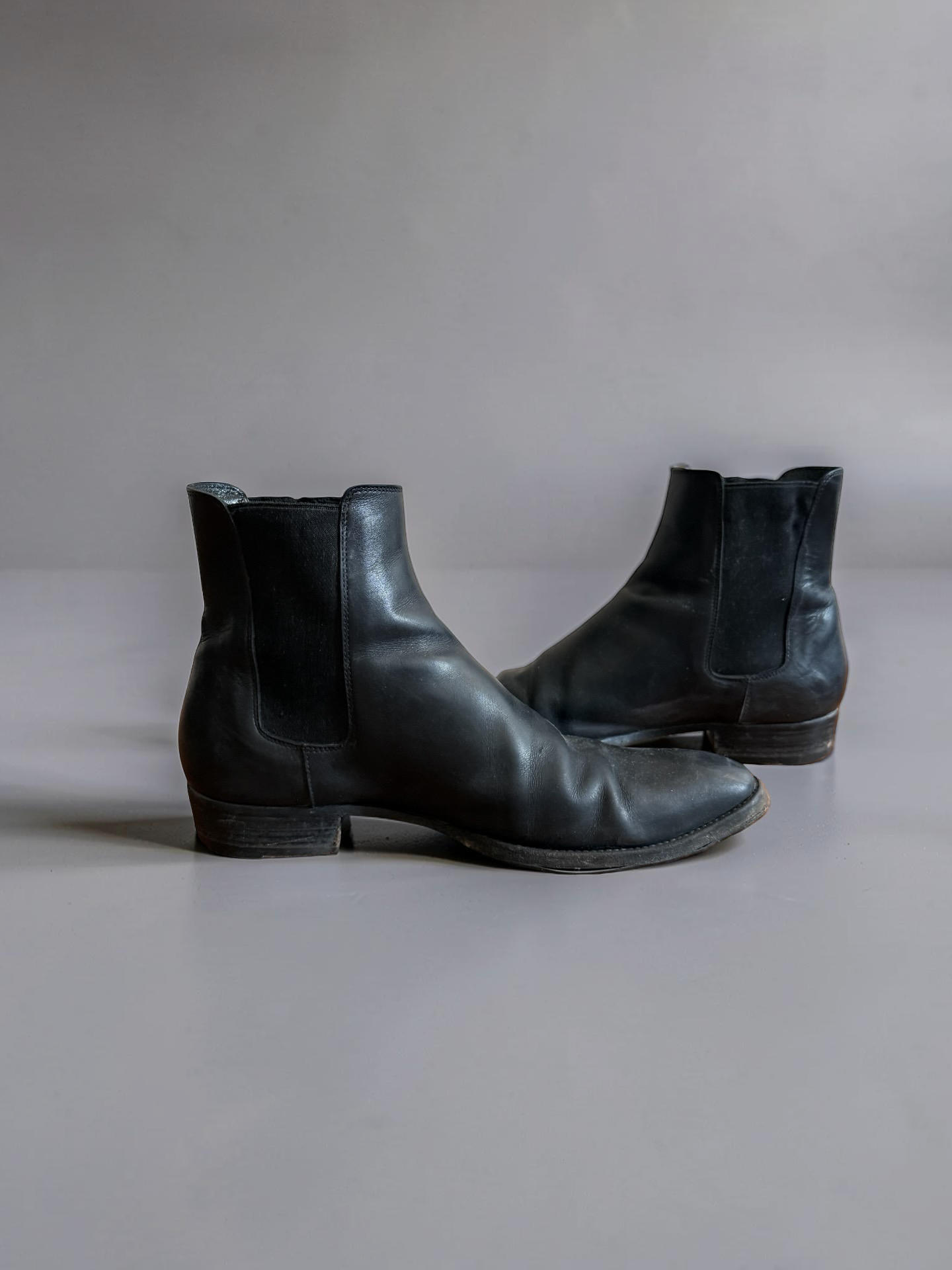 Saint Laurent Hedi Slimane pointed boots