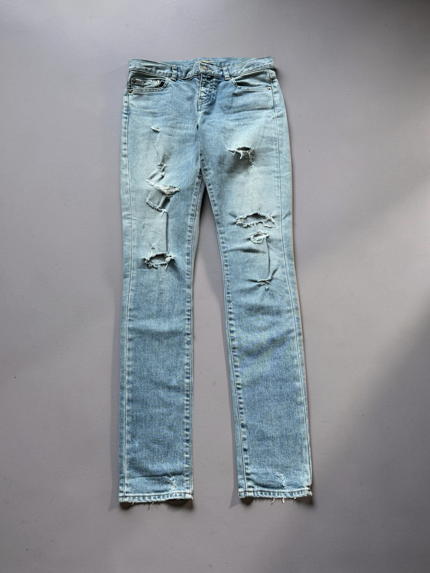 Saint Laurent 2016 Crash Jeans