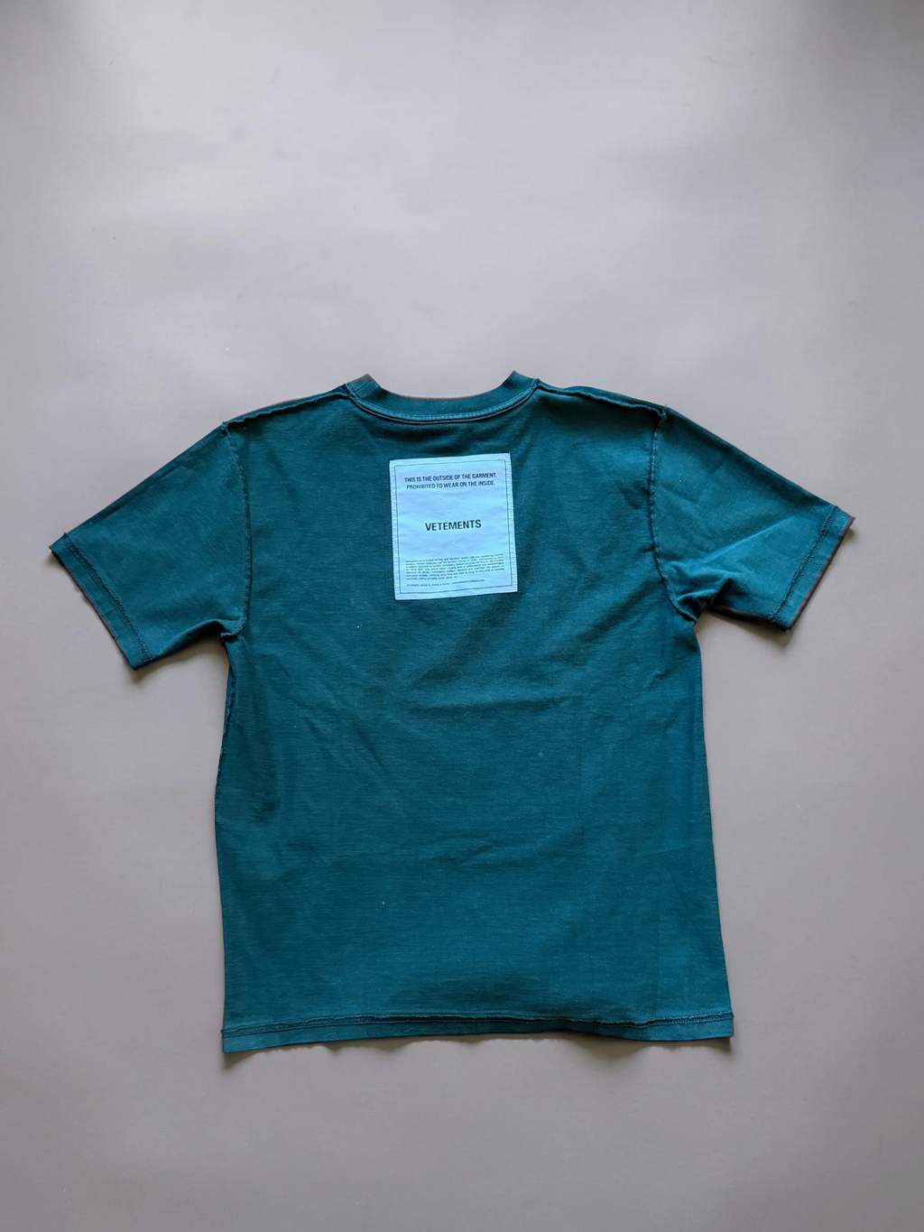 Vetements Demna Inside out T shirt