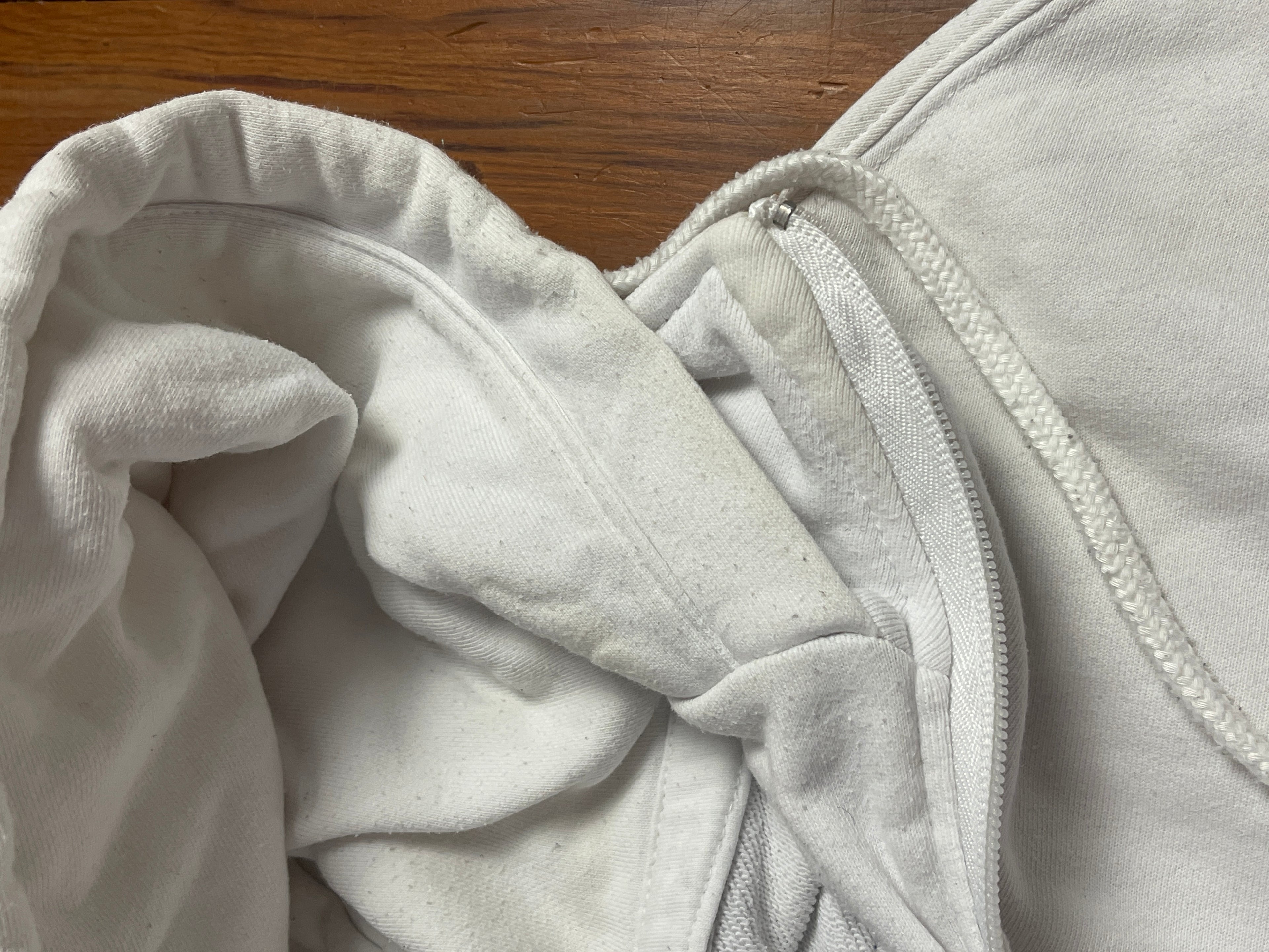 Vetements x Champion zip up hoodie