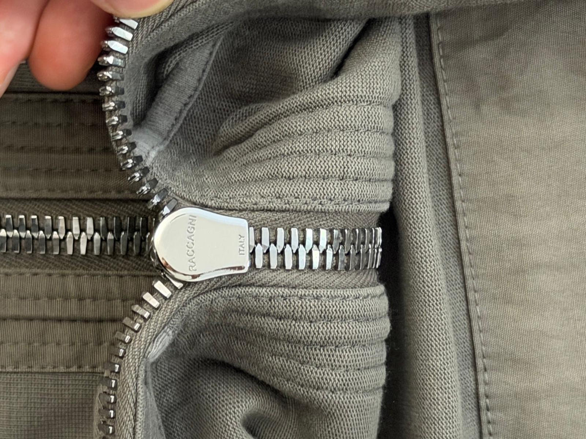 Rick Owens FW17 Glitter Zip Hoodie