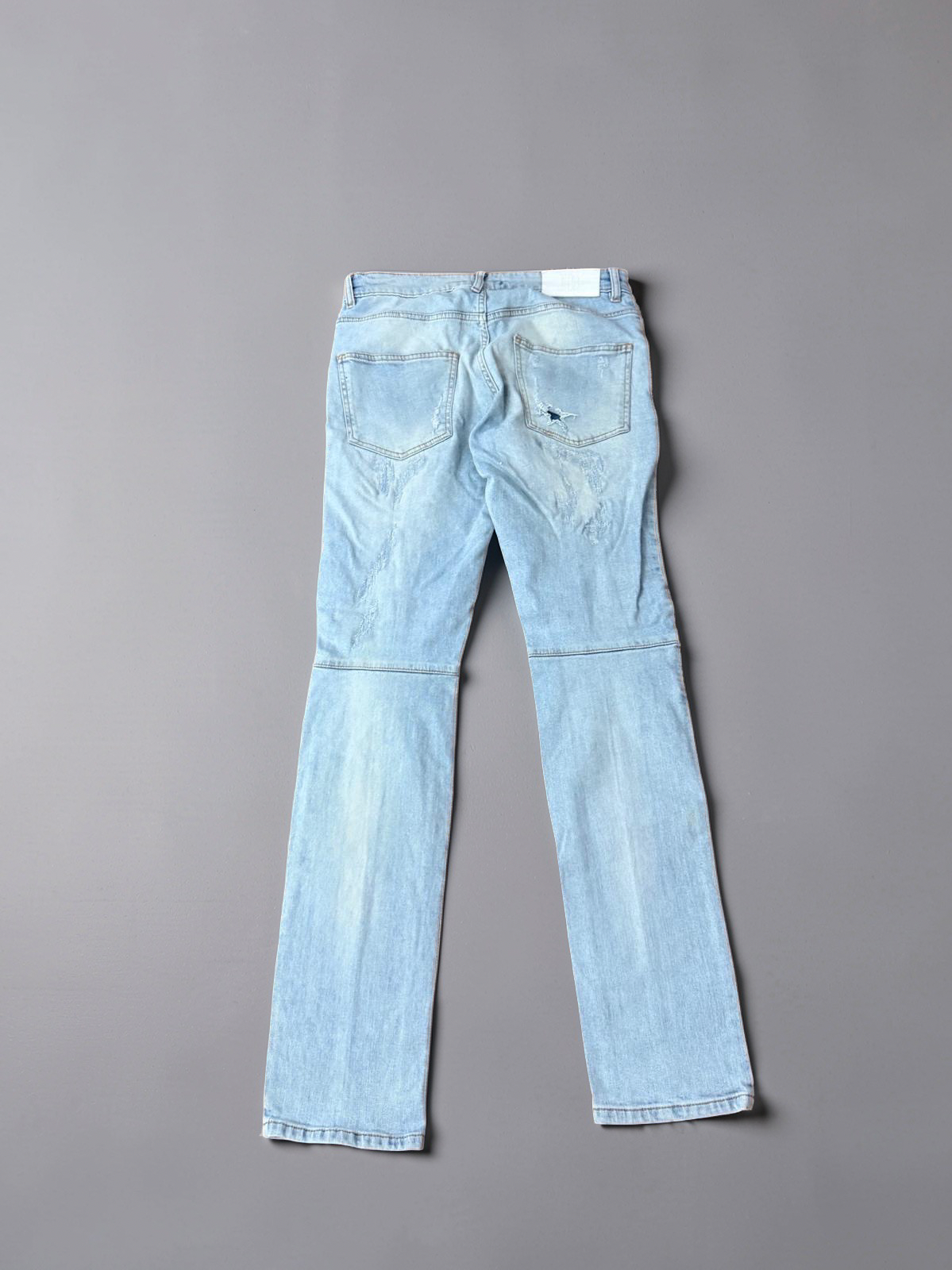 Balmain distressed biker Jeans