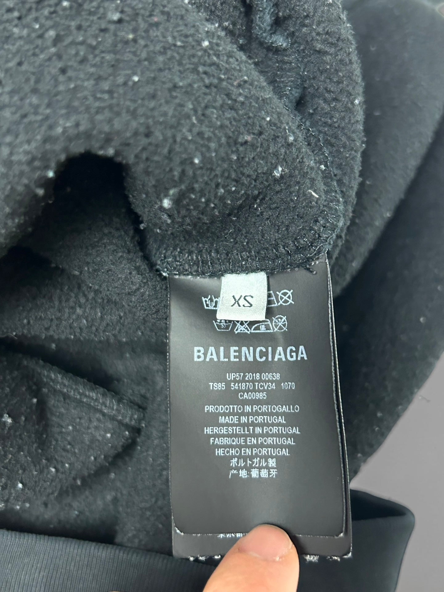 BALENCIAGA WPF hoodie black
