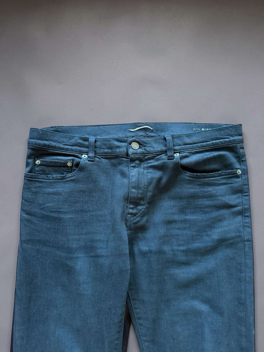 Saint Laurent coated jeans by Hedi slimane 2015