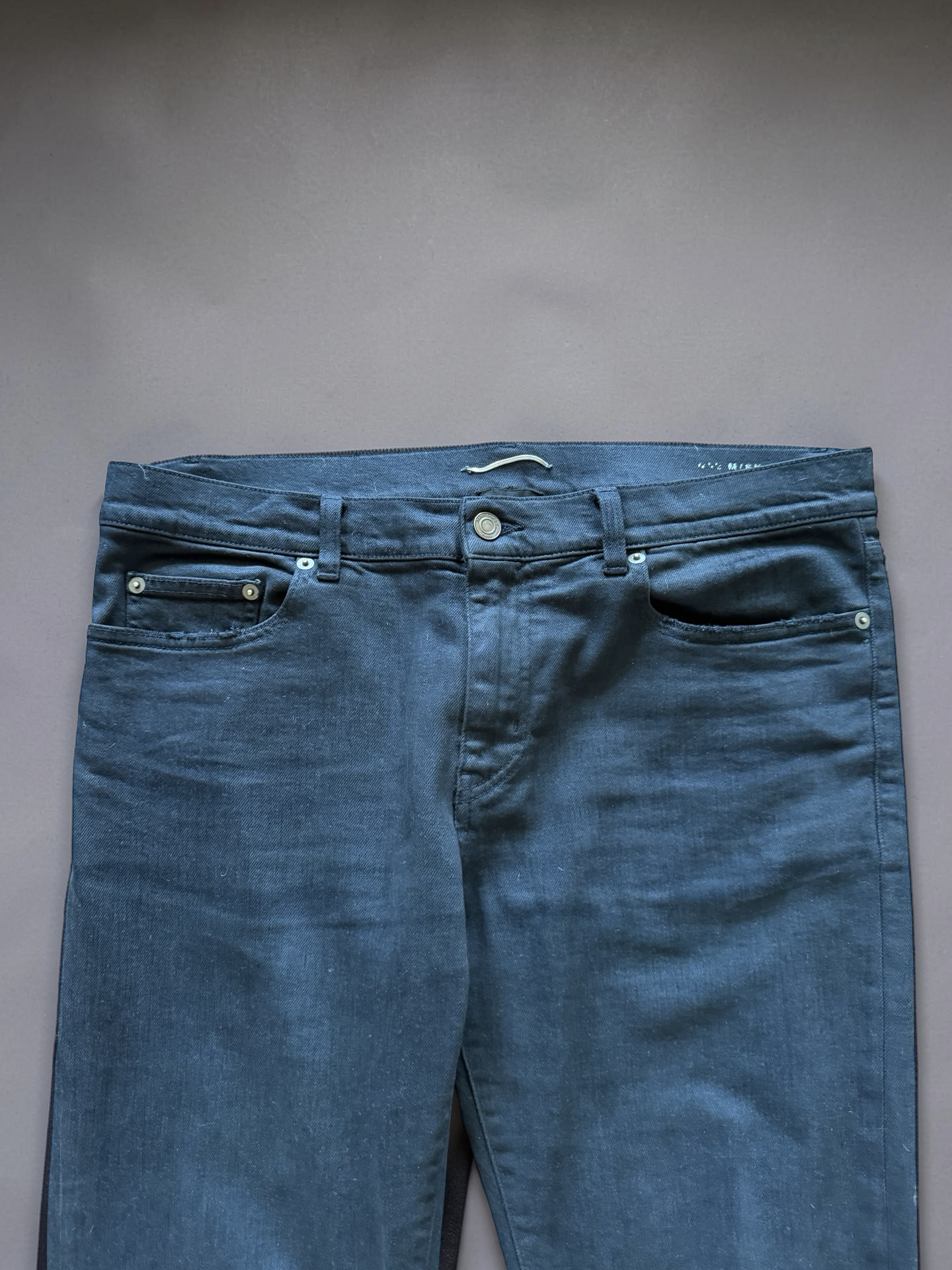Saint Laurent coated jeans by Hedi slimane 2015