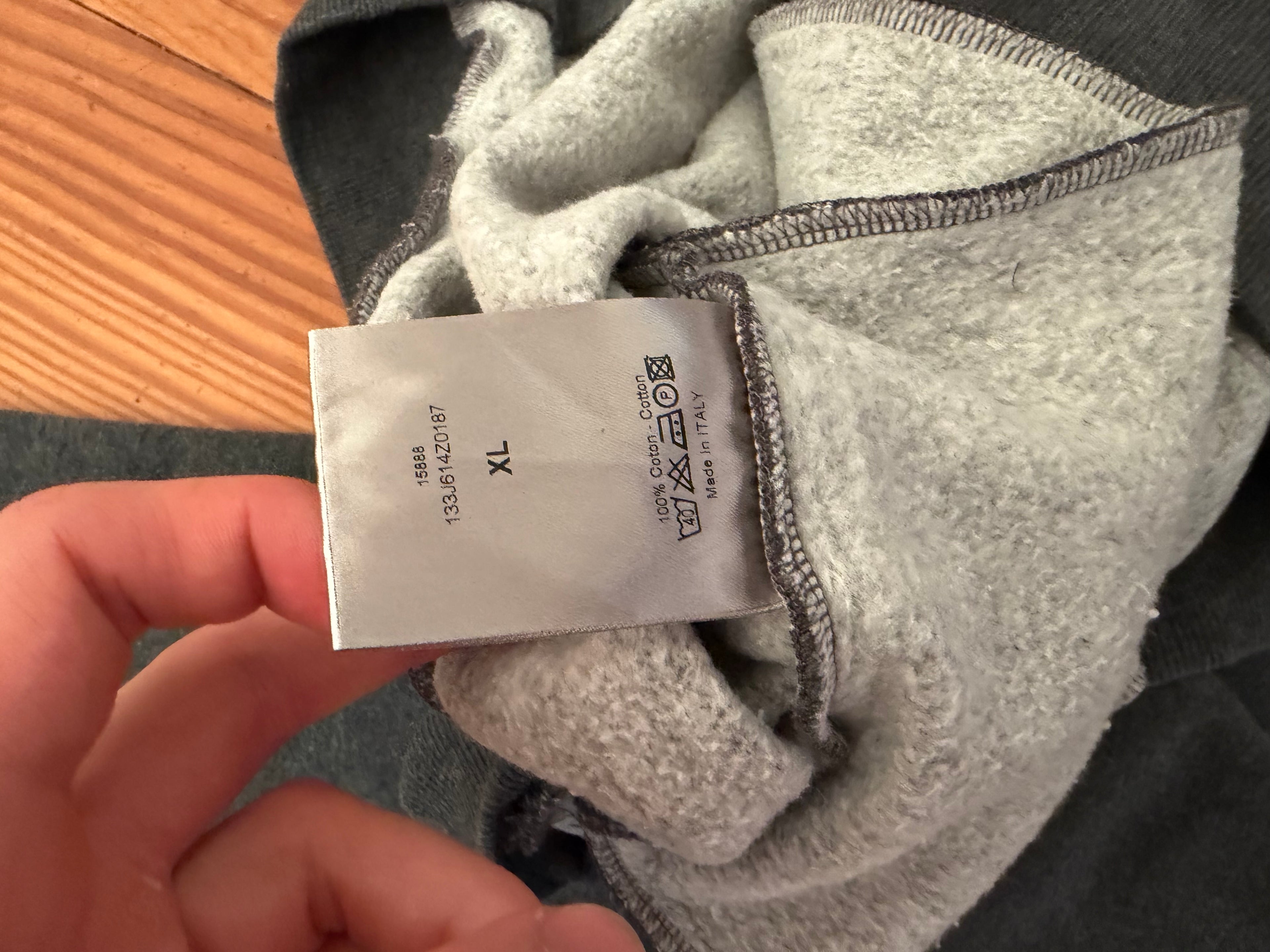 Dior Homme FW11 High Neck hoodie by Kris van Aasche