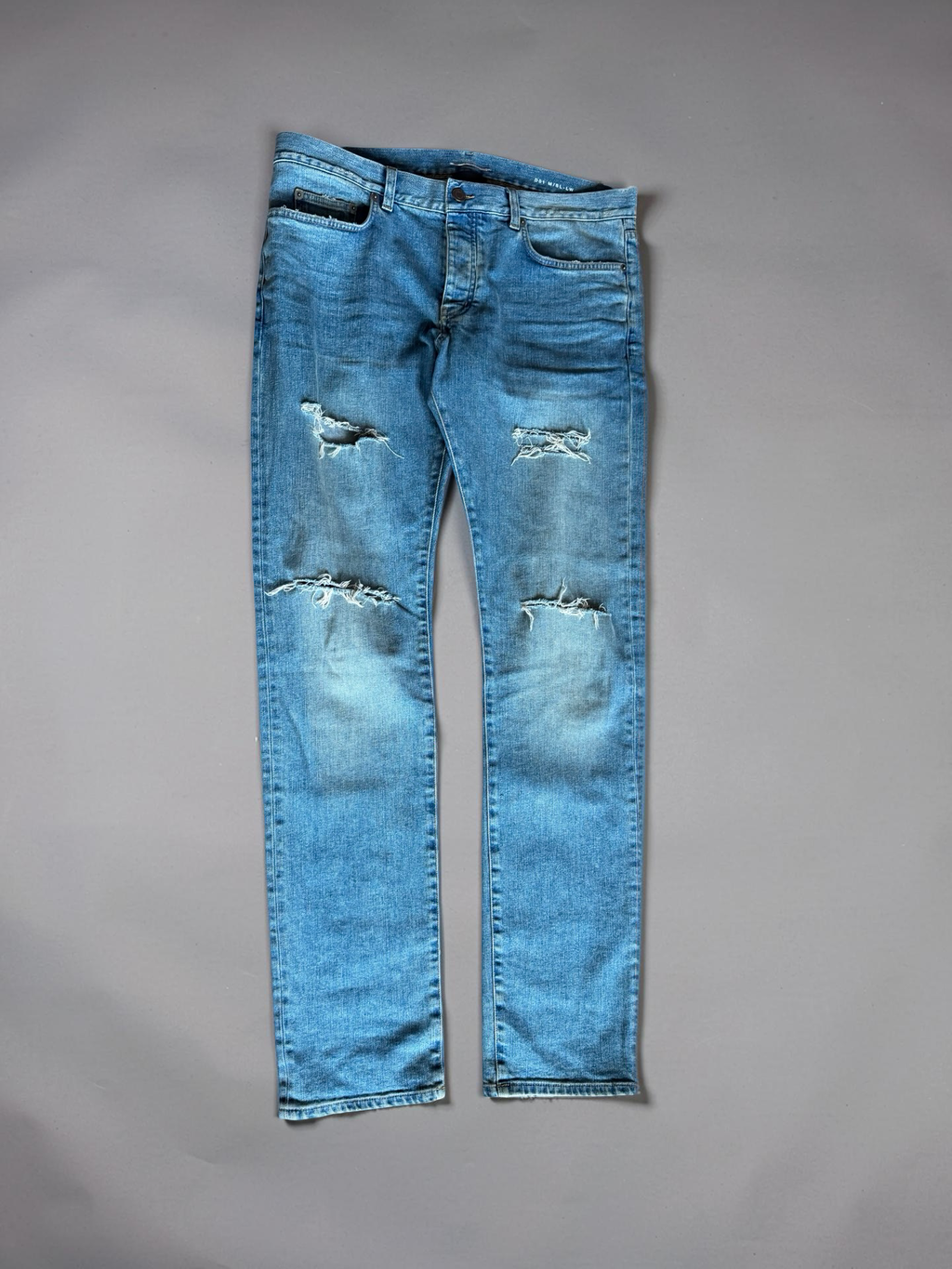 Saint Laurent crash jeans 2016