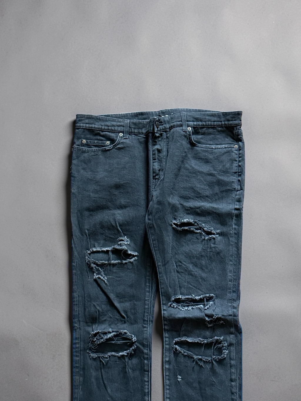 Saint Laurent 2016 Crash Jeans Hedi slimane