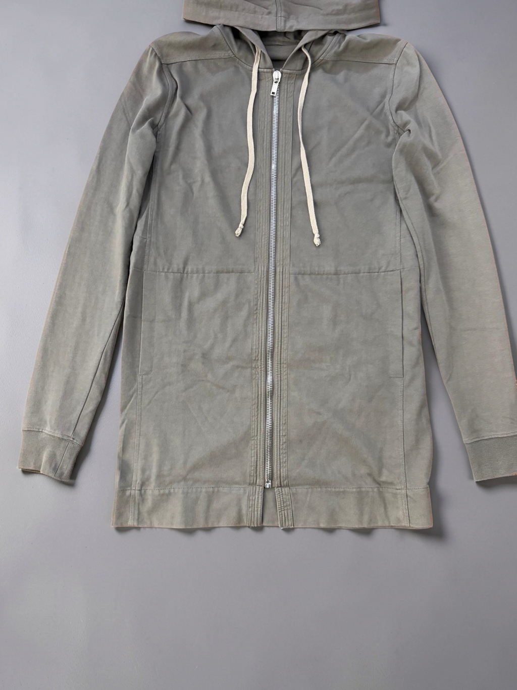 Rick Owens FW17 Glitter Zip Hoodie
