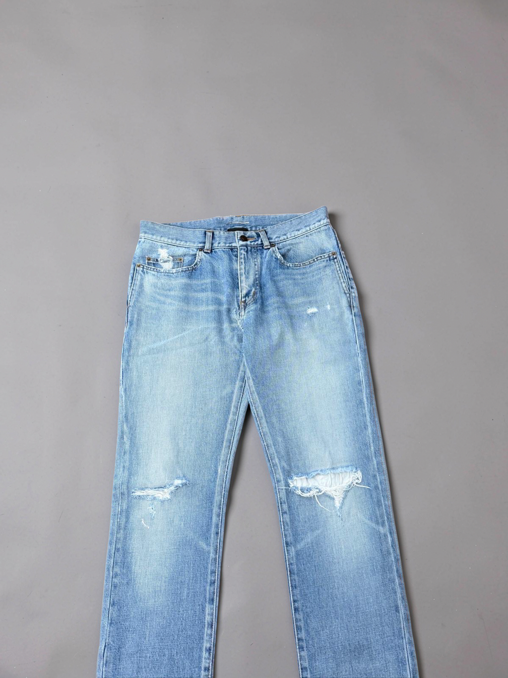 Saint Laurent Crash Jeans