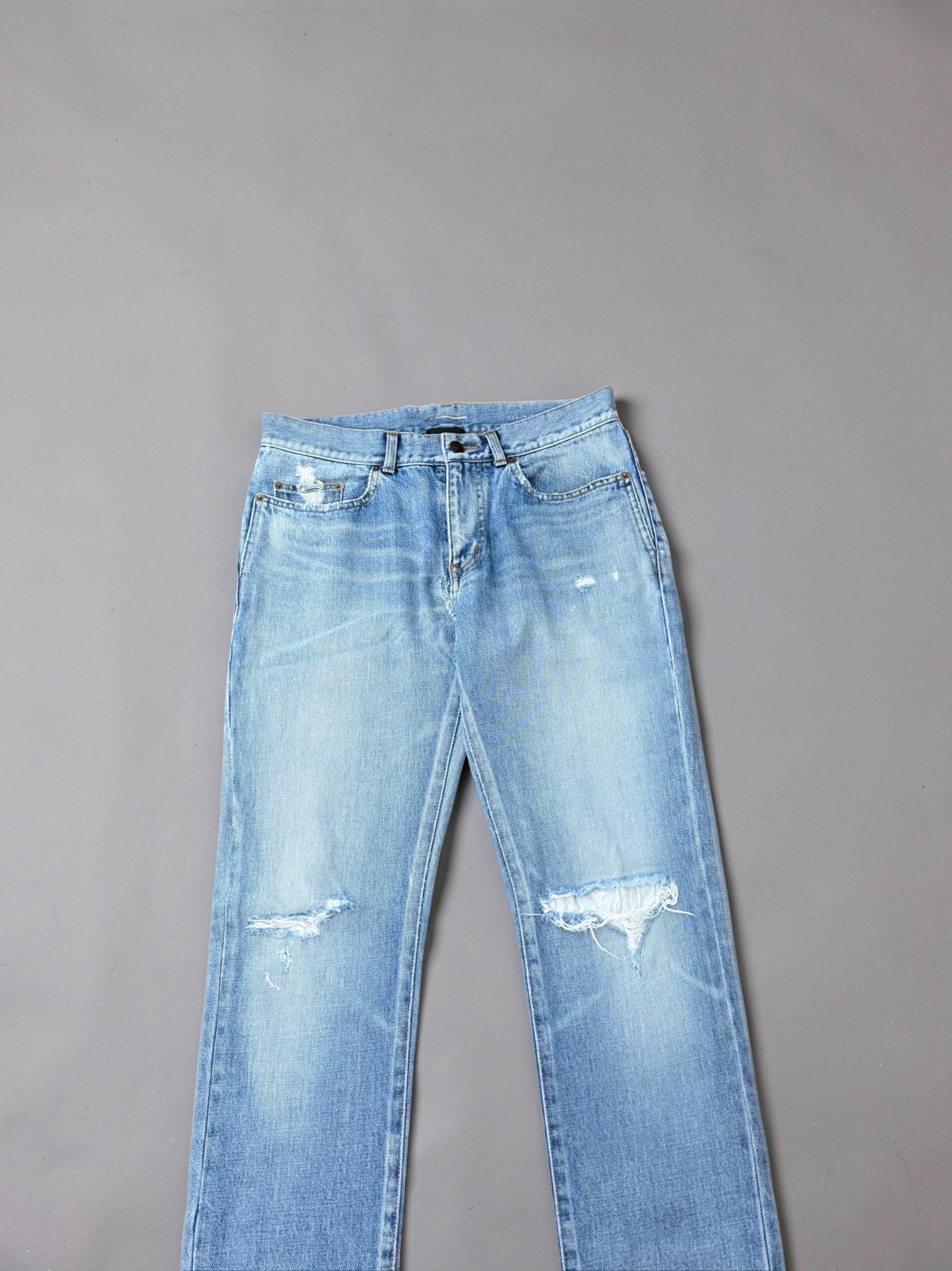 Saint Laurent Crash Jeans