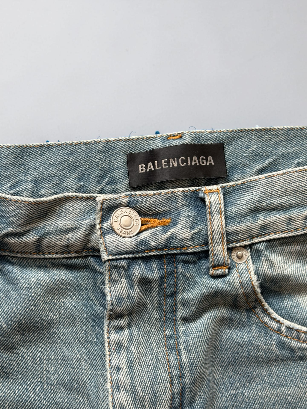 Balenciaga Slit straight jeans