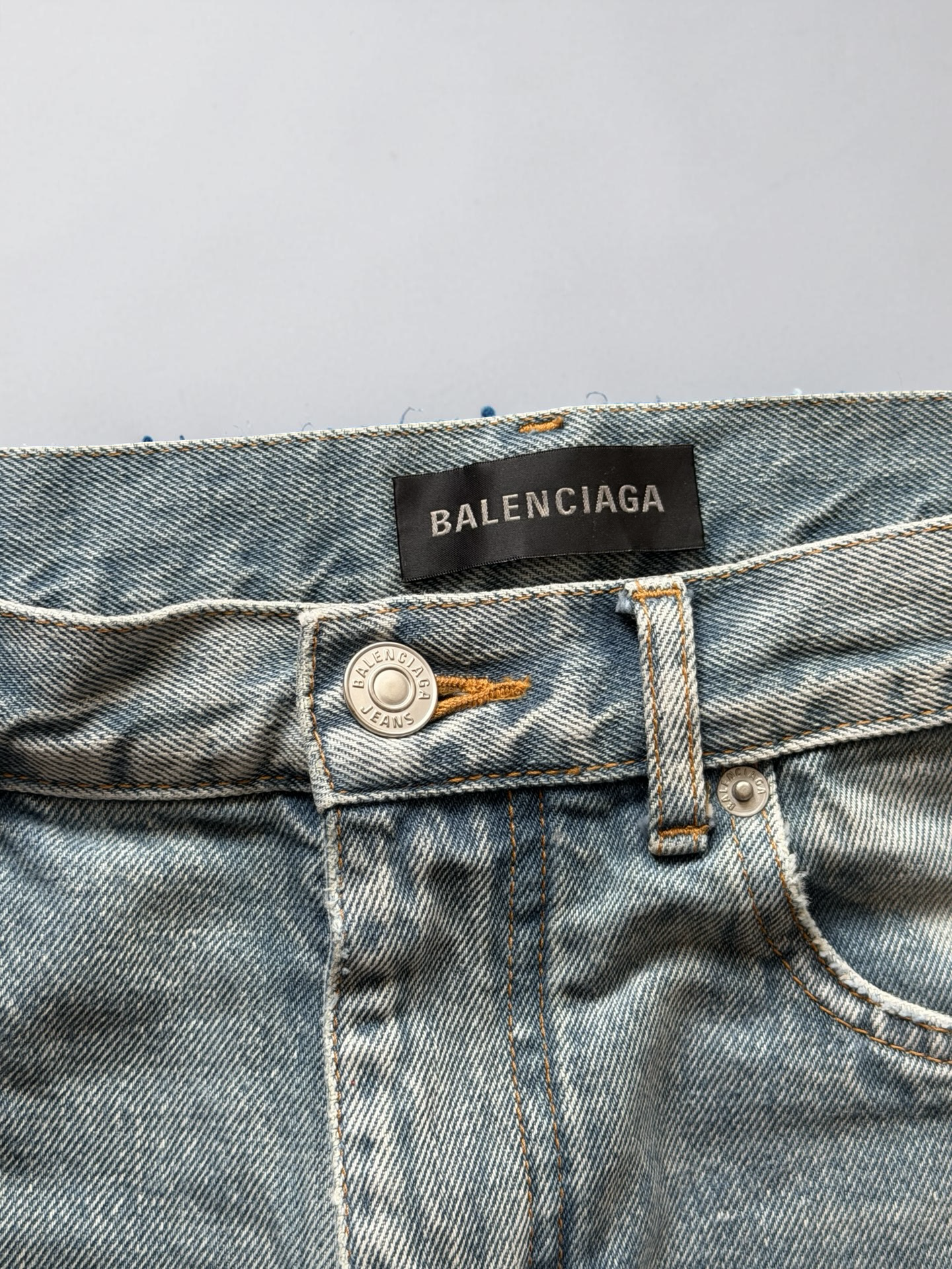 Balenciaga Slit straight jeans