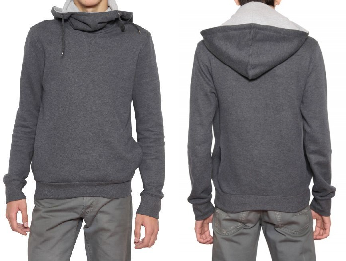 Dior Homme FW11 High Neck hoodie by Kris van Aasche
