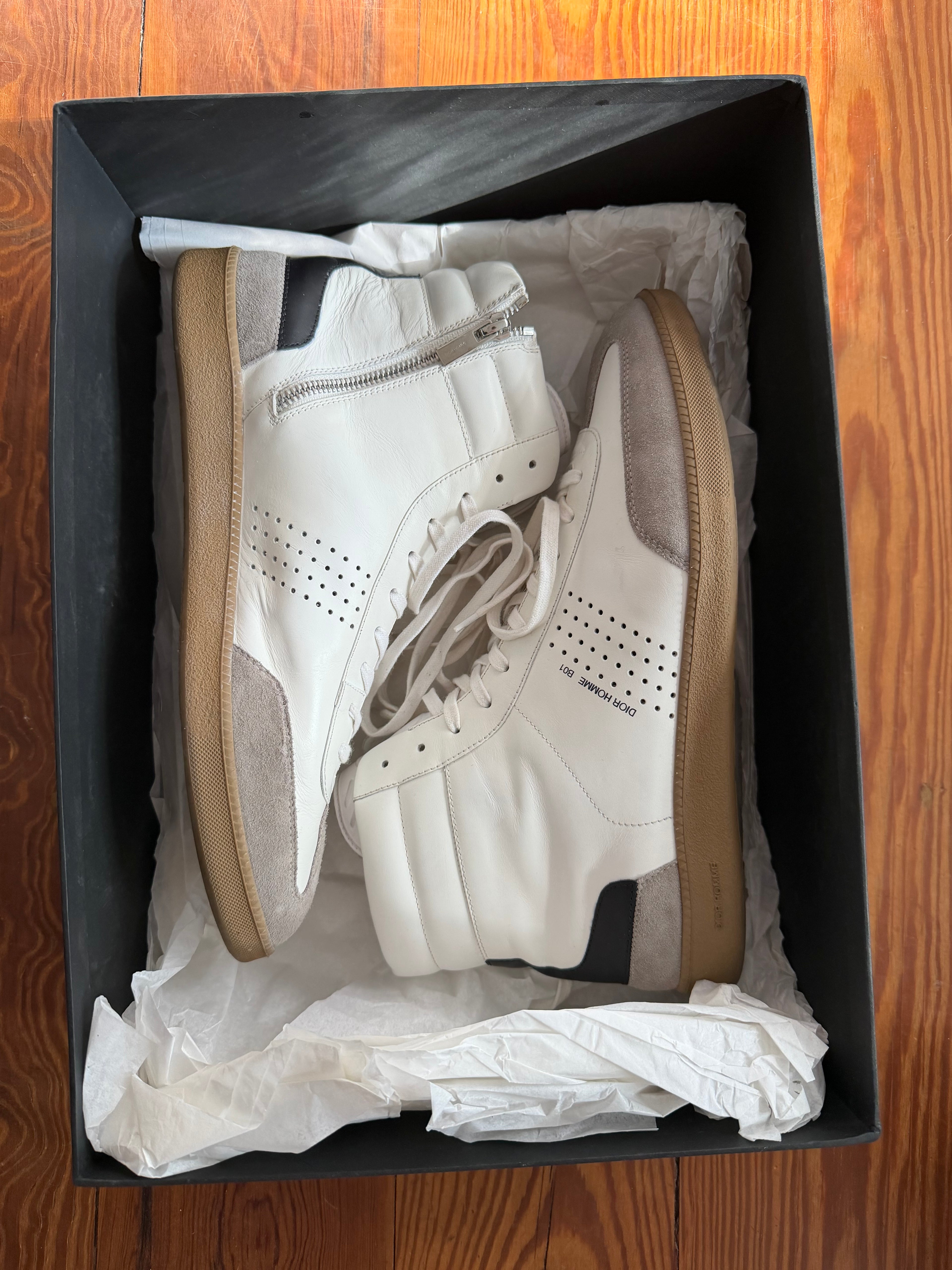 Dior B01 Hightop Sneakers by Kris van Assche