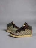 Gucci Monogram High-Top Shoes