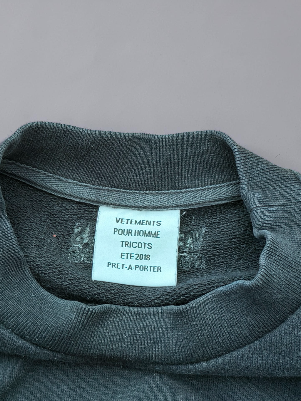 Vetements Zürich Sweater