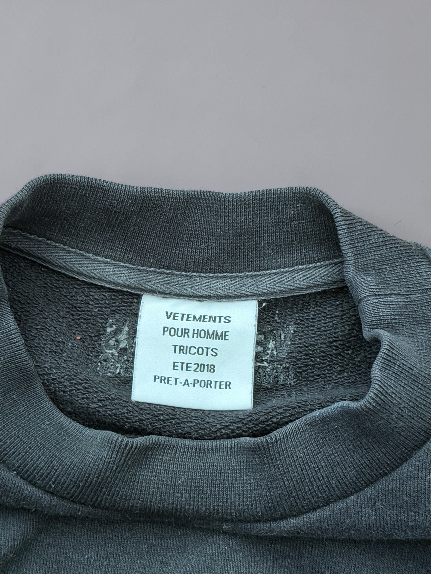 Vetements Zürich Sweater