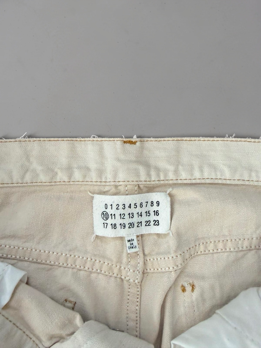 Margiela Rose Bleached Jeans