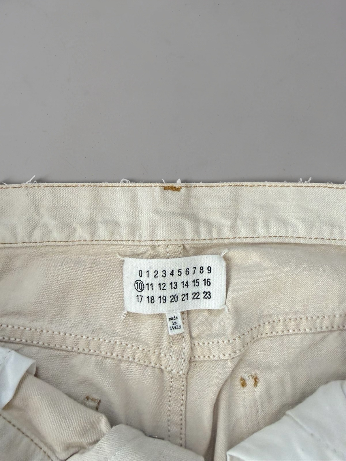 Margiela Rose Bleached Jeans