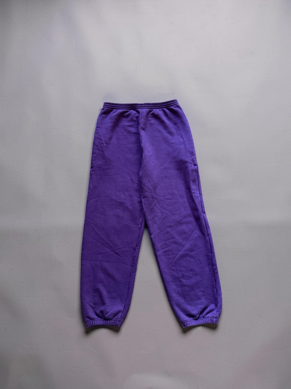 Balenciaga Purple cuffed jogger