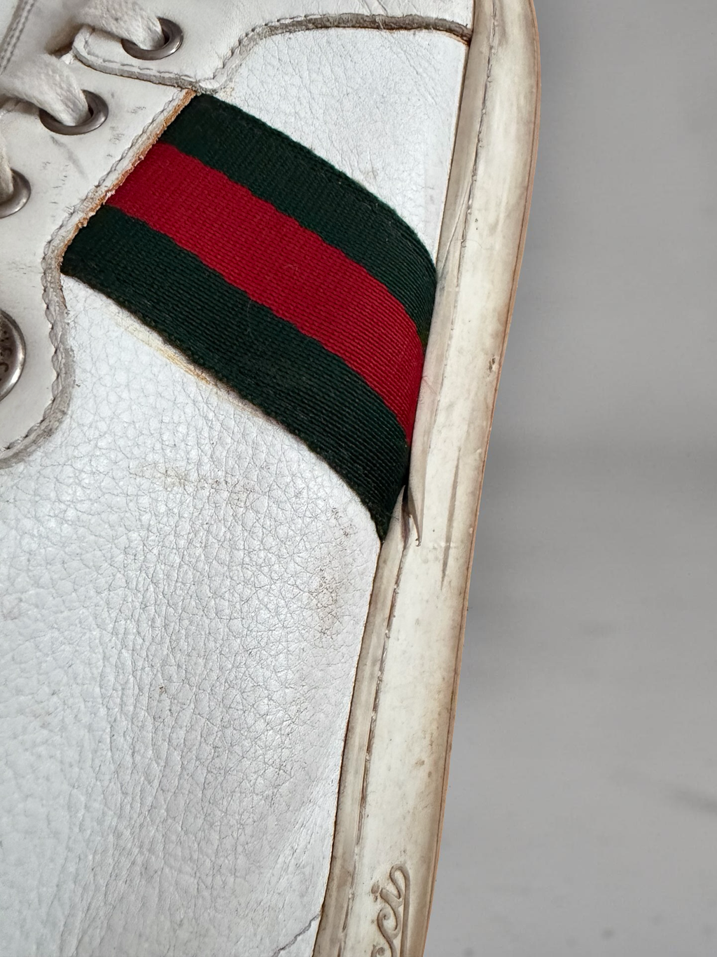 Gucci White Hightops