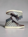 Gucci Monogram high top shoes
