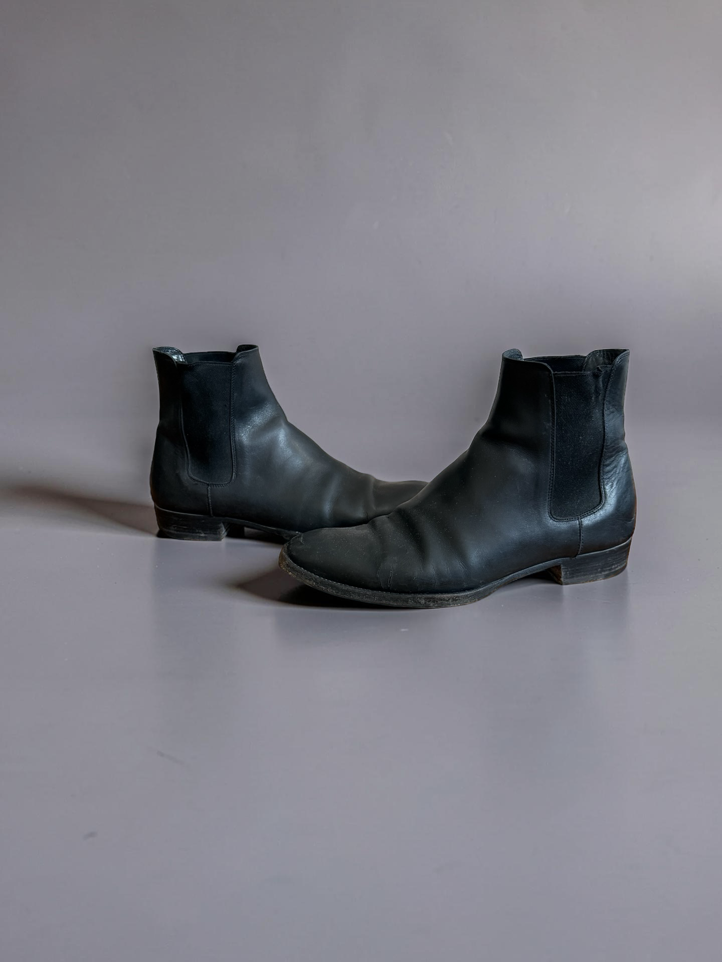 Saint Laurent Hedi Slimane pointed boots
