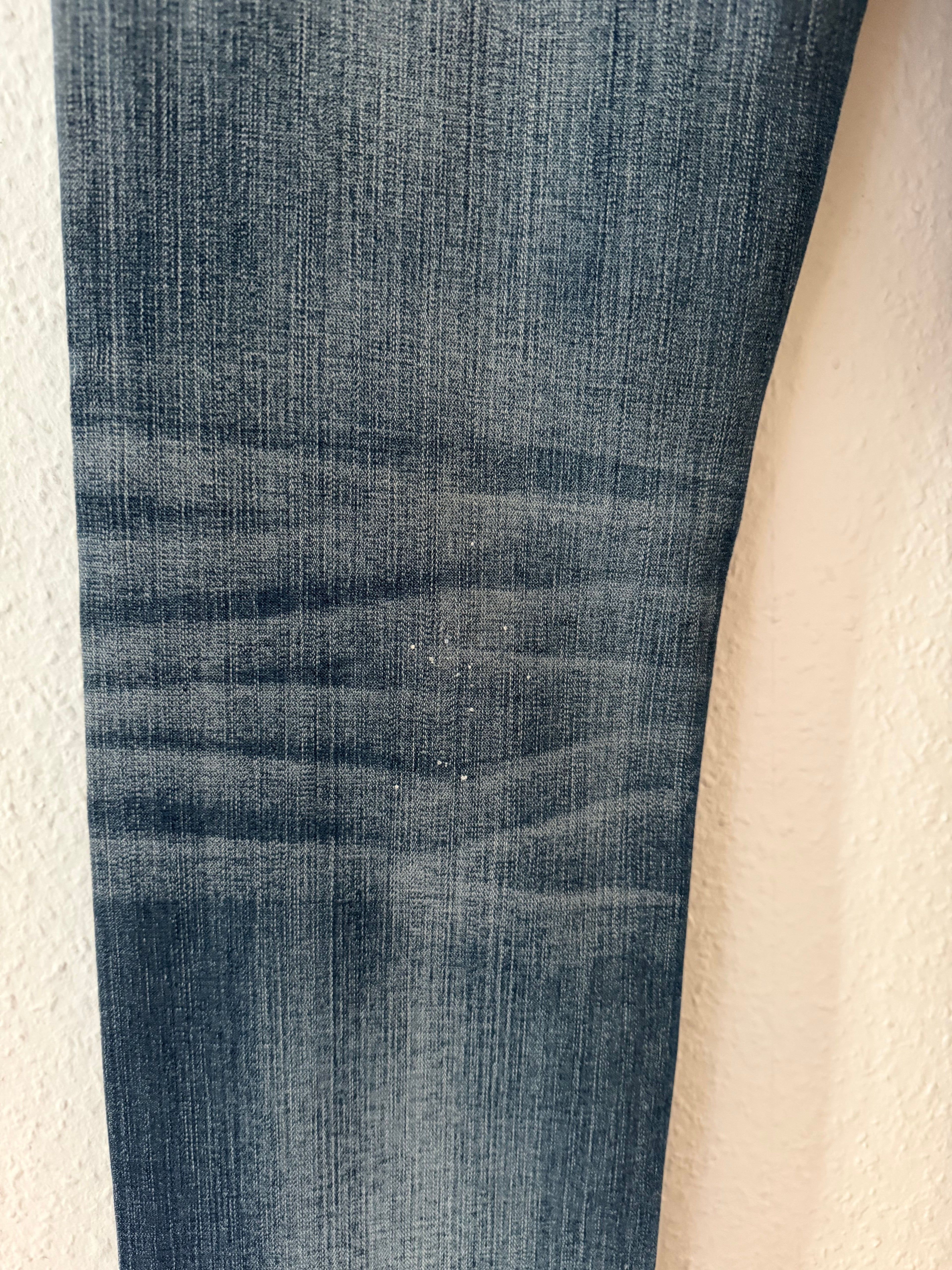 Dior SS08  „under my Car“ paint splatter jeans