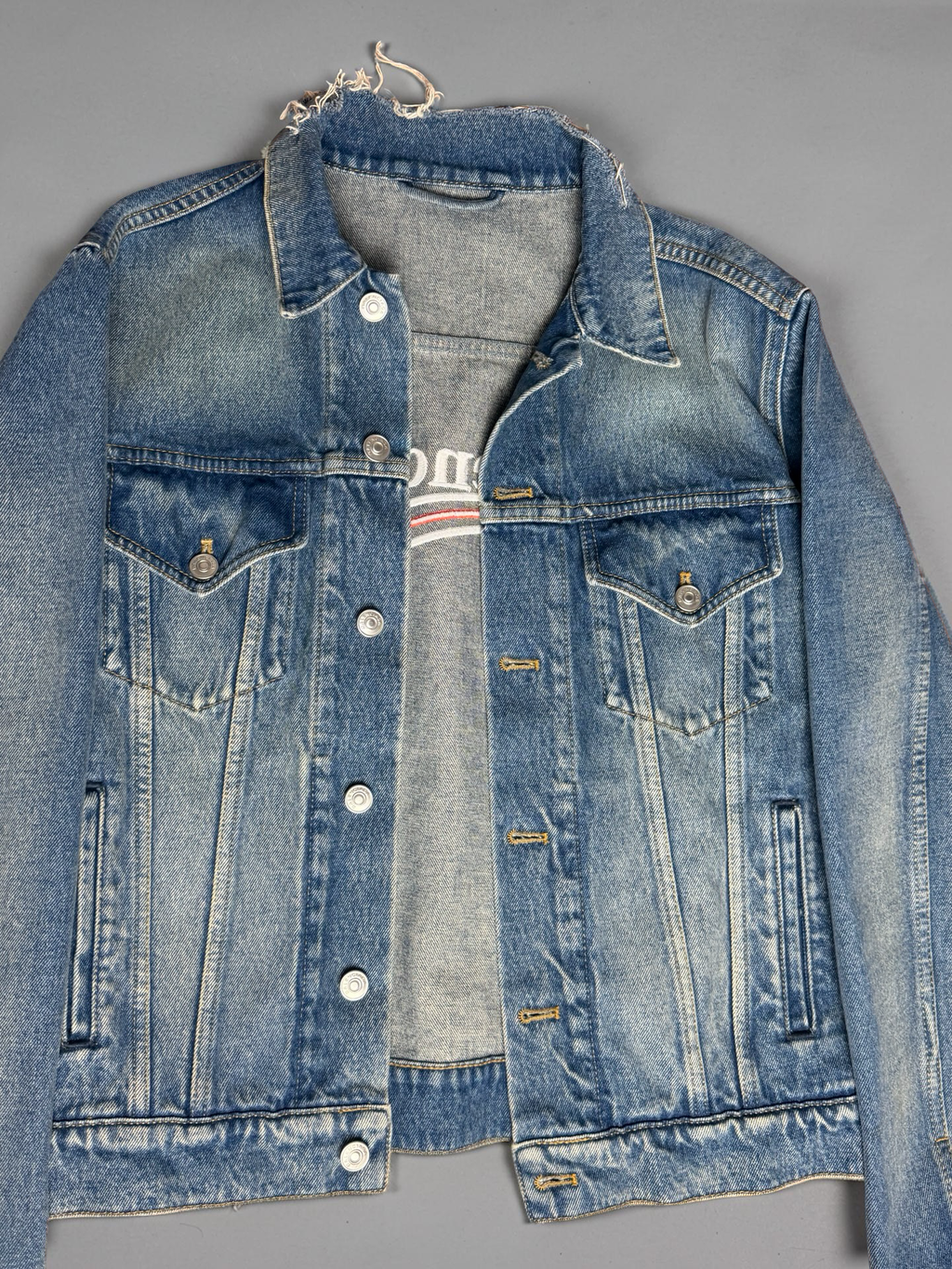 Balenciaga Political Campaing Jeans Jacket