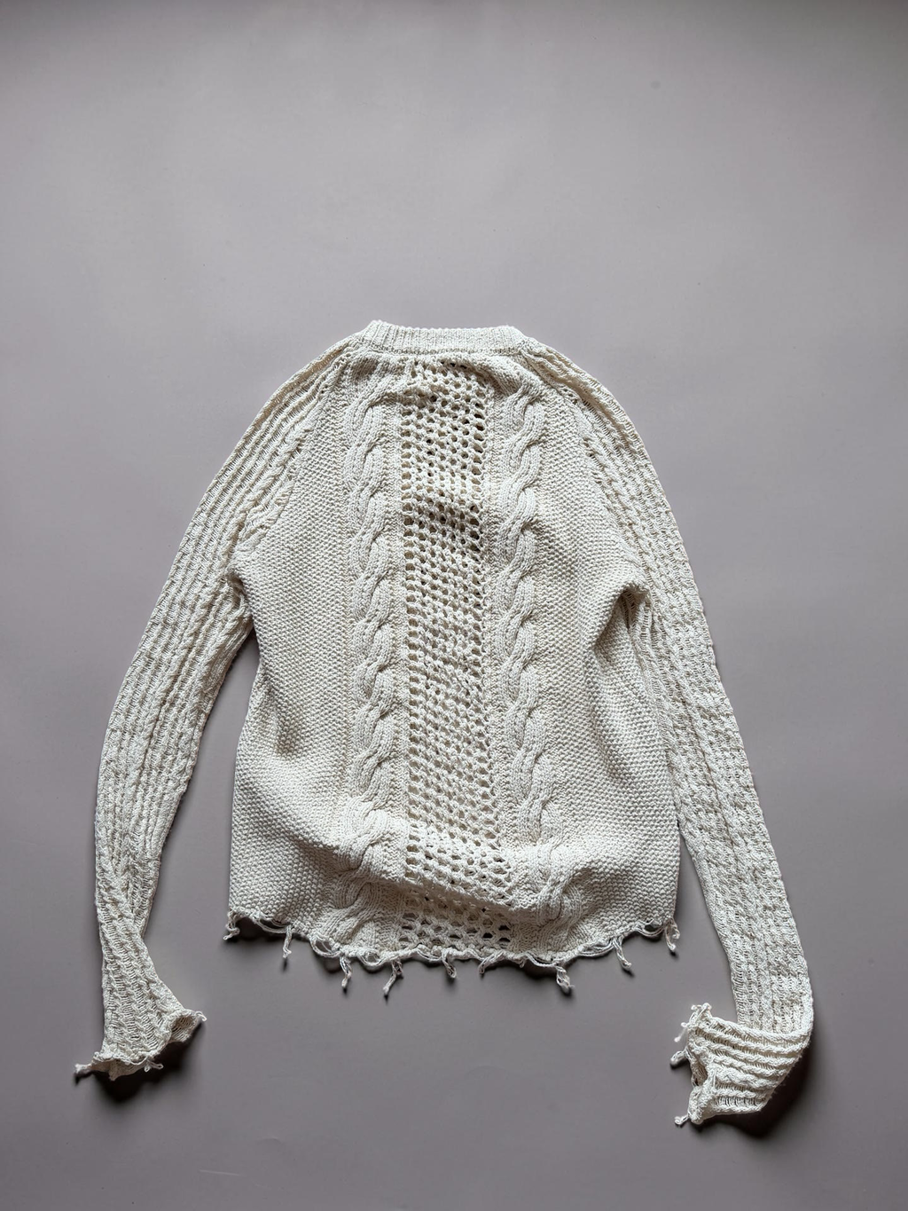 Balmain Cable knit sweater