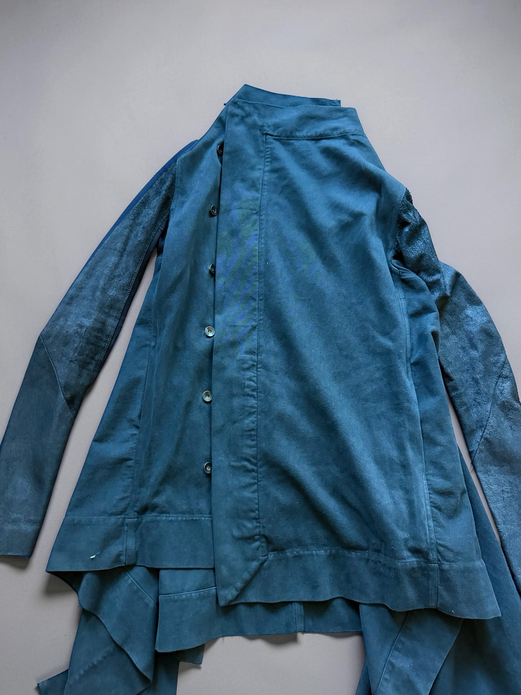 Rick Owens Asymetric coat