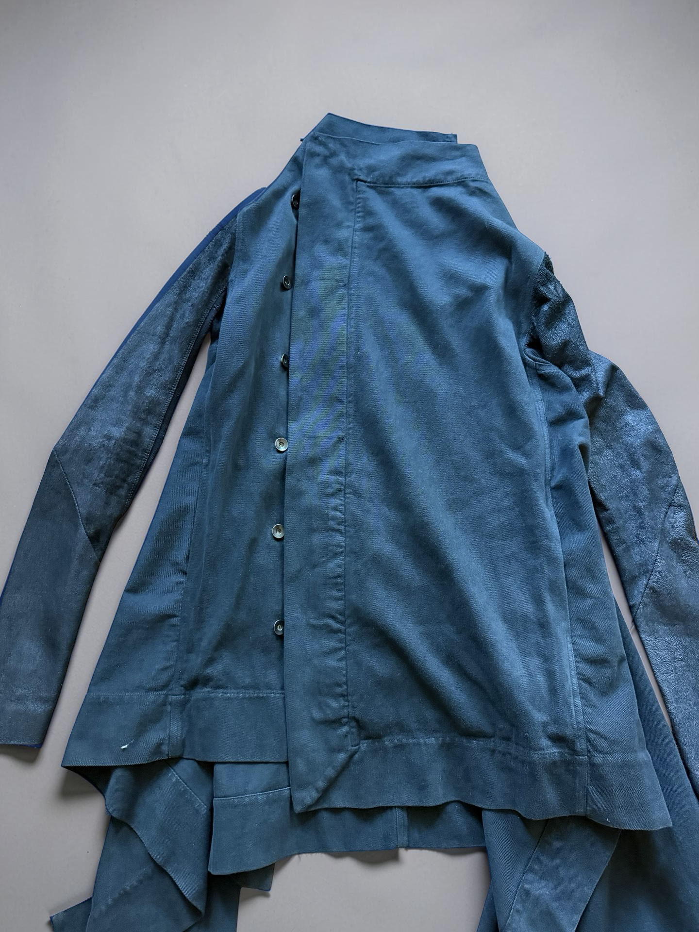 Rick Owens Asymetric coat