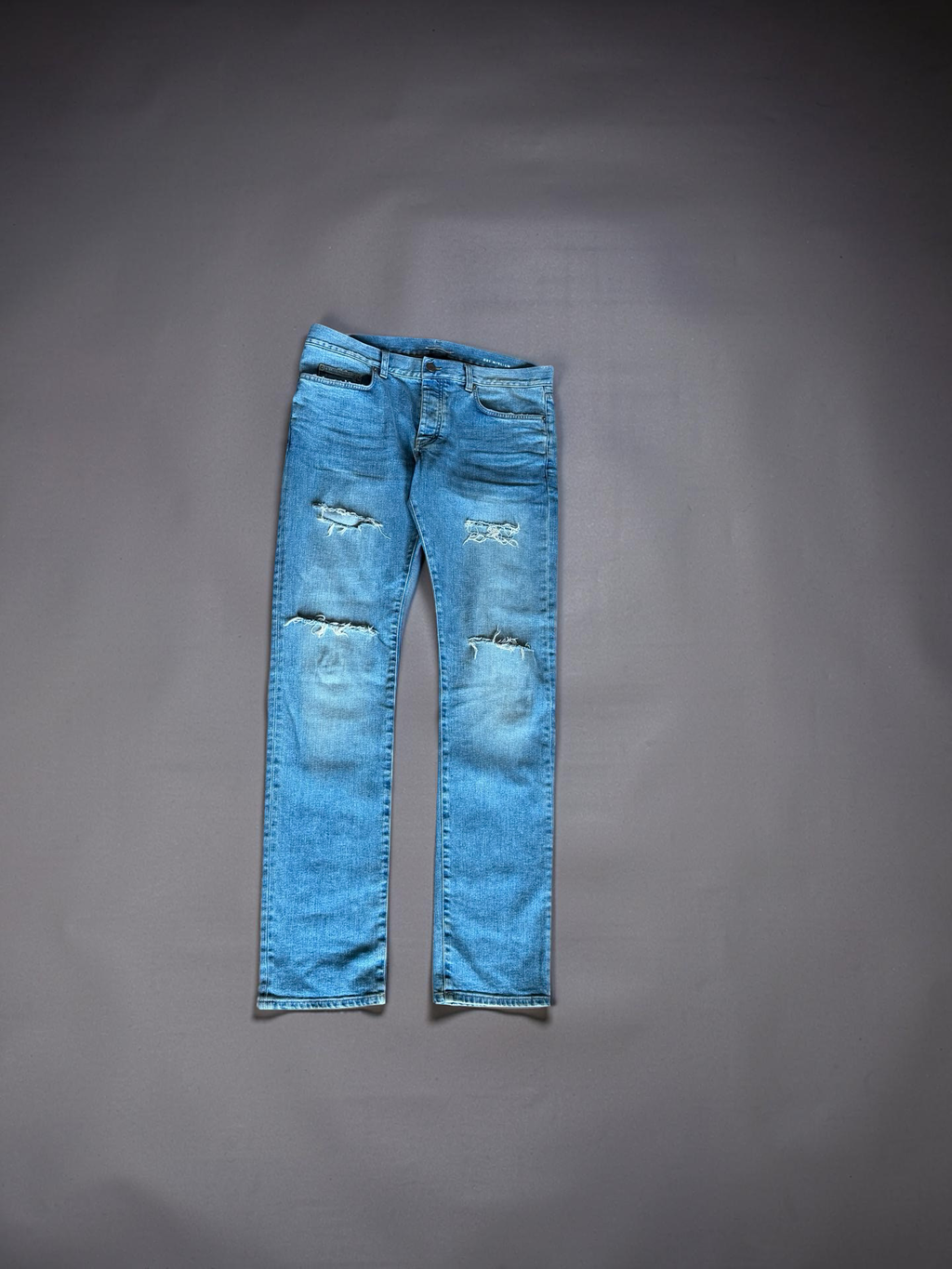 Saint Laurent crash jeans 2016