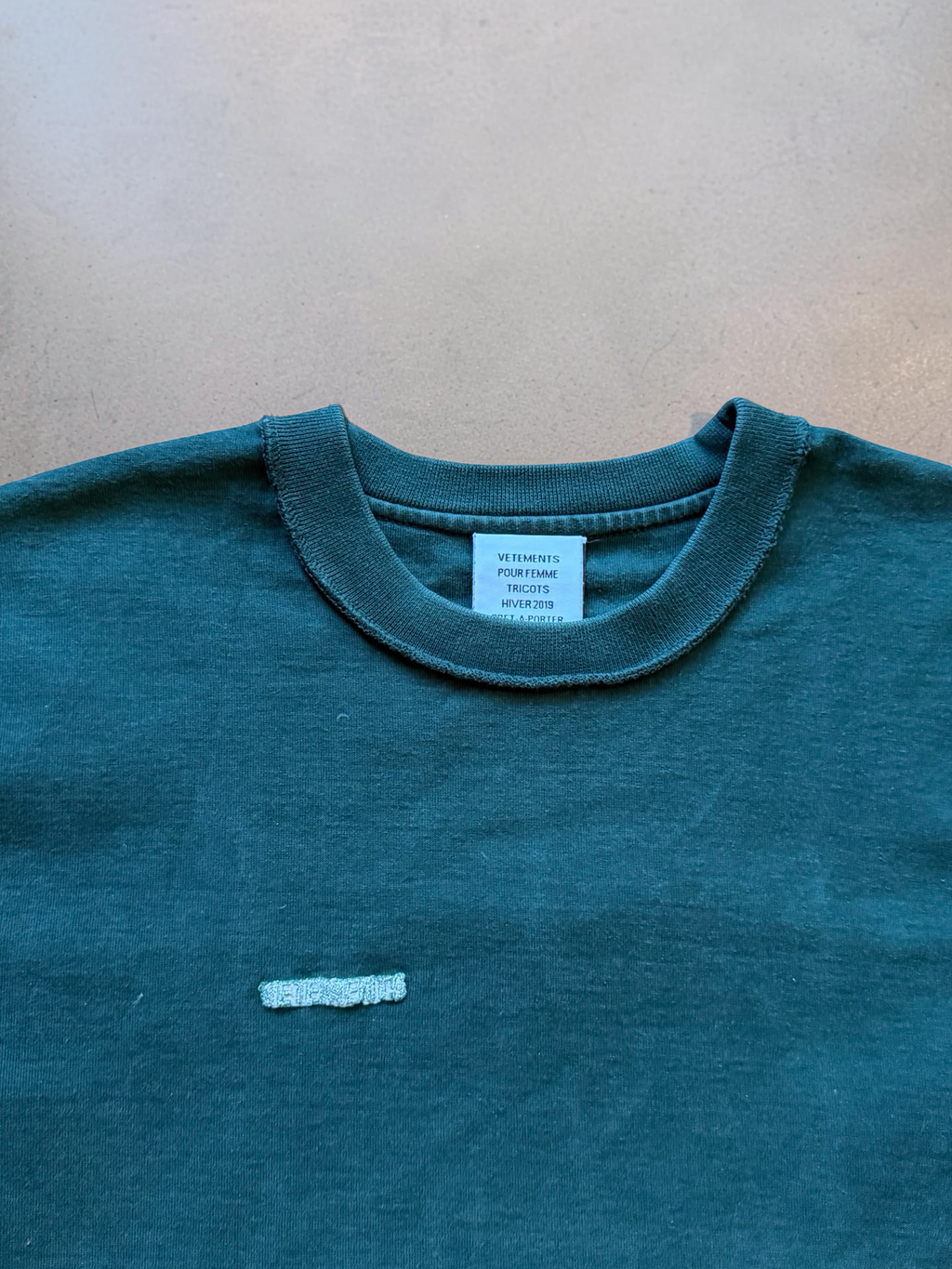 Vetements Demna Inside out T shirt